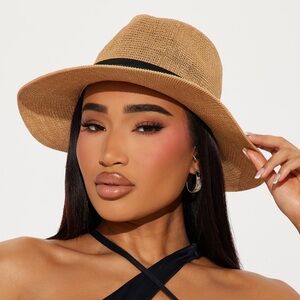 Fashion Nova Classic Tan Sun Hat New with Tags